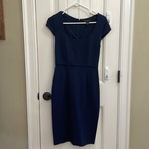 VICTORIA’S SECRET navy capped sleeve dress.  4